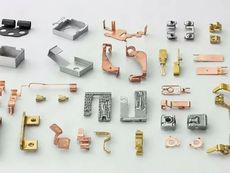 stamped steel reinforced plastic structural component