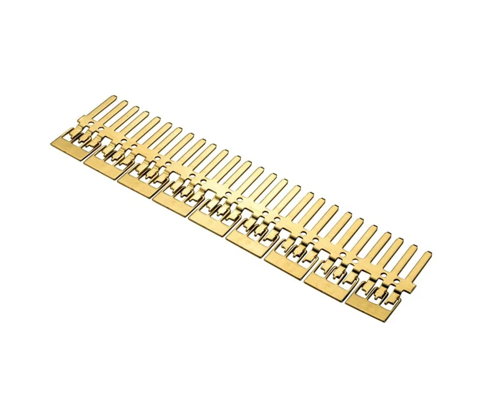 stamped electrical terminals alloy selection — C17200 beryllium copper 125°C stress relaxation resistance