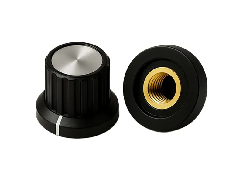 kravzik-machinery-injection-molding-brass-insert-control-knobs